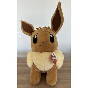 Pokemon Plush doll Fuwa Fuwa Dakko Eevee Japan-NEW Pocket Monster 22”